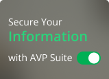 secure your information with AVPSuite